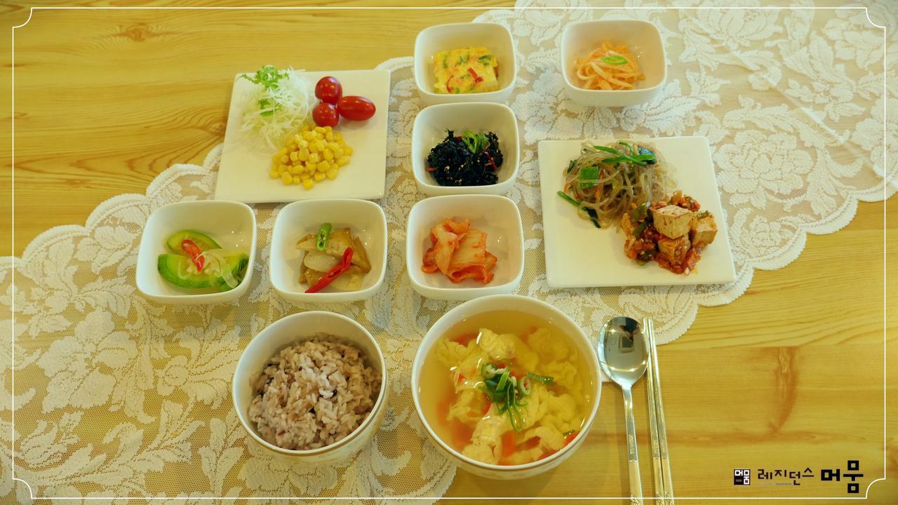セオミュエン レジデンス モムム ホテル 釜山広域市 エクステリア 写真