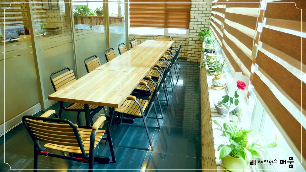 セオミュエン レジデンス モムム ホテル 釜山広域市 エクステリア 写真